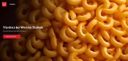 the top portion of a pile of yellow rings