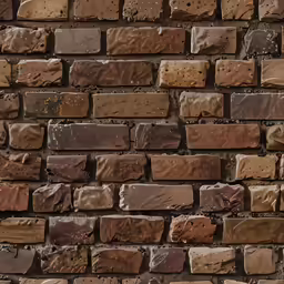 there are a bunch of different colors of bricks
