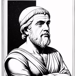 black and white image of a man with his arms crossed