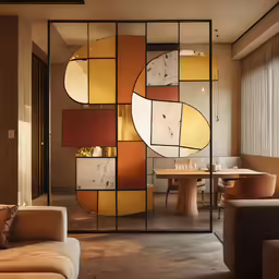 a room that has some furniture in it