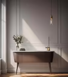this bathroom is very white with a wooden floor