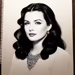 a spiral notebook with an image of the singer dicapitating