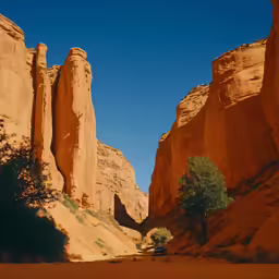 a large canyon that looks very rocky and has no other walls to cover it
