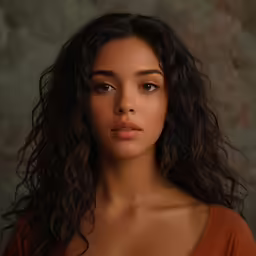 a very beautiful woman posing for the camera