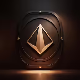 a golden volition sign on the wall