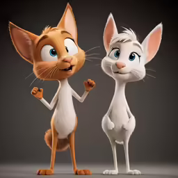 the rat and mouse cartoon characters from disney pixar