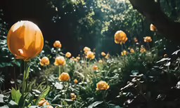 a picture of a yellow flower in the grass