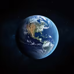 an image of the earth as seen from space