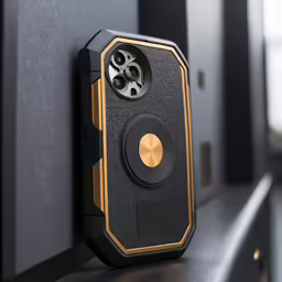 a small cell phone with its speakers in it