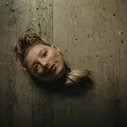 a woman that is laying down on the floor