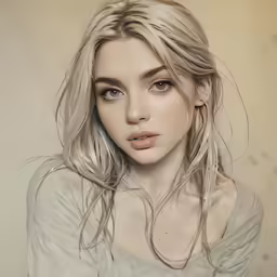 the girl is posing with a sweater and necklaces