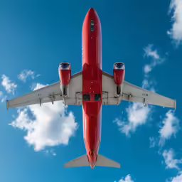 an airplane that is flying in the sky