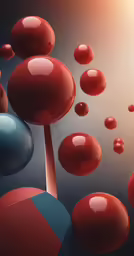 a colorful abstract artwork is depicted in a graphic