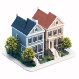 a house that is on top of a paper