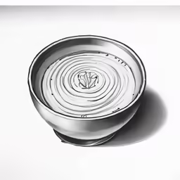 a metal container sitting on top of a white counter