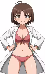 a woman in a bikini posing for the camera
