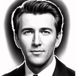 a photo of a man wearing a suit and tie