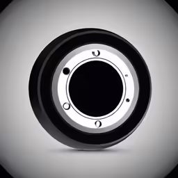 the black and white wheel icon is shown