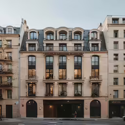 the building has two stories on it