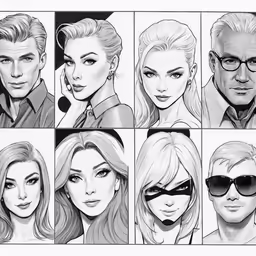 some characters from the animated television series breaking point