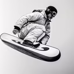 an image of a man on the snowboard