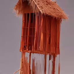 an image of a piece of art made with sticks