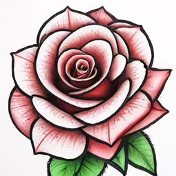 a close up photo of a pink rose