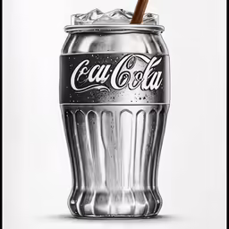 there is a close up picture of a coca cola bottle
