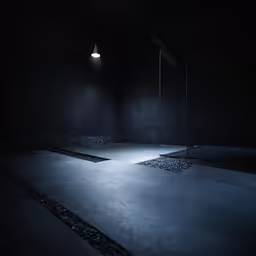 an empty room in the middle of nowhere