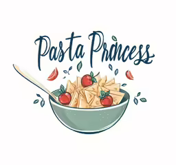 pasta with tomatoes and spices in a bowl
