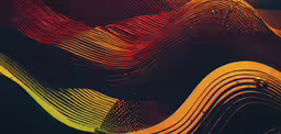 abstract lines and curves created by color changing shapes,an abstract design with bright colored lines