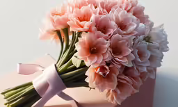 some very pretty pink flowers in a vase