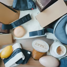 a collection of different types of ingredients on a table