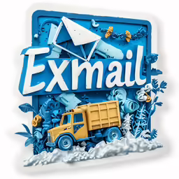 an illustration of a mailbox with a kite over it