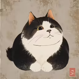 an image of a cat that is in the air