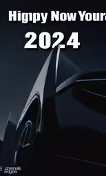 the text, happy new year to you and your business and car
