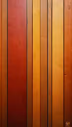 wooden planks with a yellow and red color scheme,several different colored wooden planks in a row