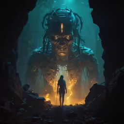 the film poster for alien hunter