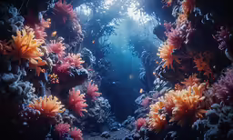 there is a picture of a underwater scene