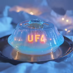 a lit - up cupcake is sitting on top of a plate