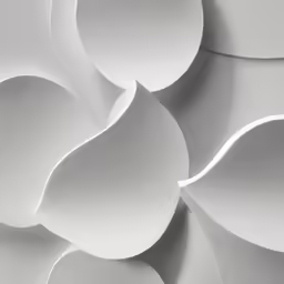 a wall with abstract lines made up of circles