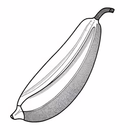 the banana is cut into pieces in a line