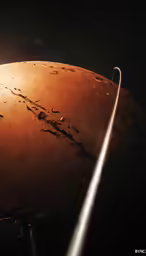 a photo of a red object with water on it
