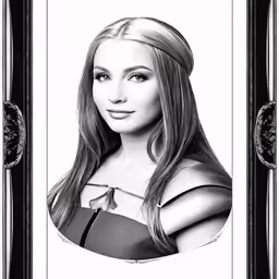 an image of a woman with long hair