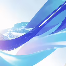 an abstract blue, white and pink picture of water