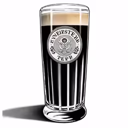 a glass filled with liquid that is sitting on top of a table