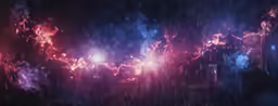 a colorful background with stars in the sky