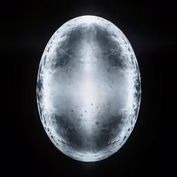 the moon that has several spots in it