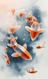 abstract 3d renderings created to look like an alien ship