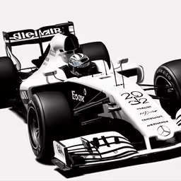 the new williams mercedes mercedes at a photo shoot
